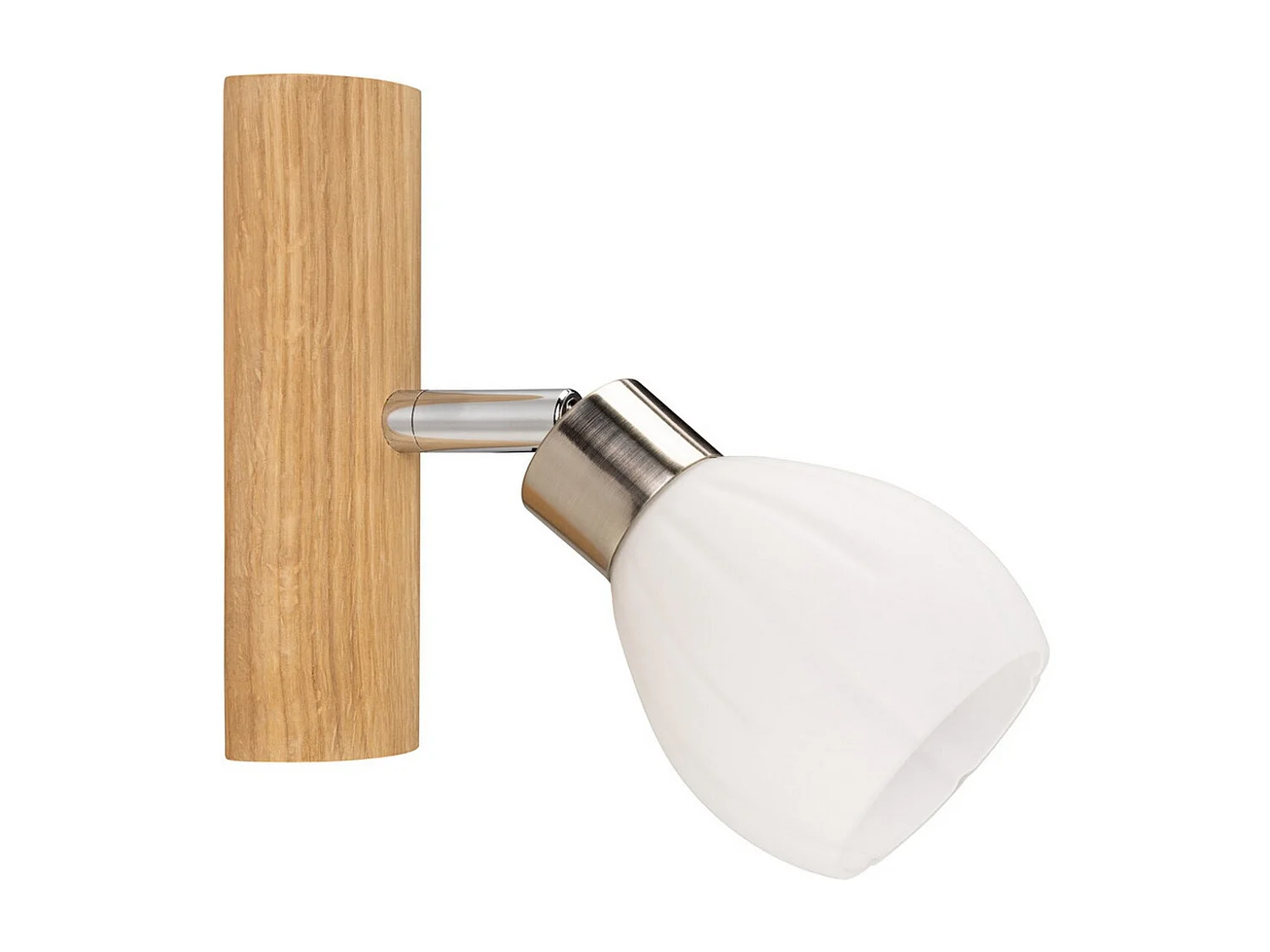 Lampada a Parete Arcadio, Marrone, 6x17x16 cm, EPIKASA