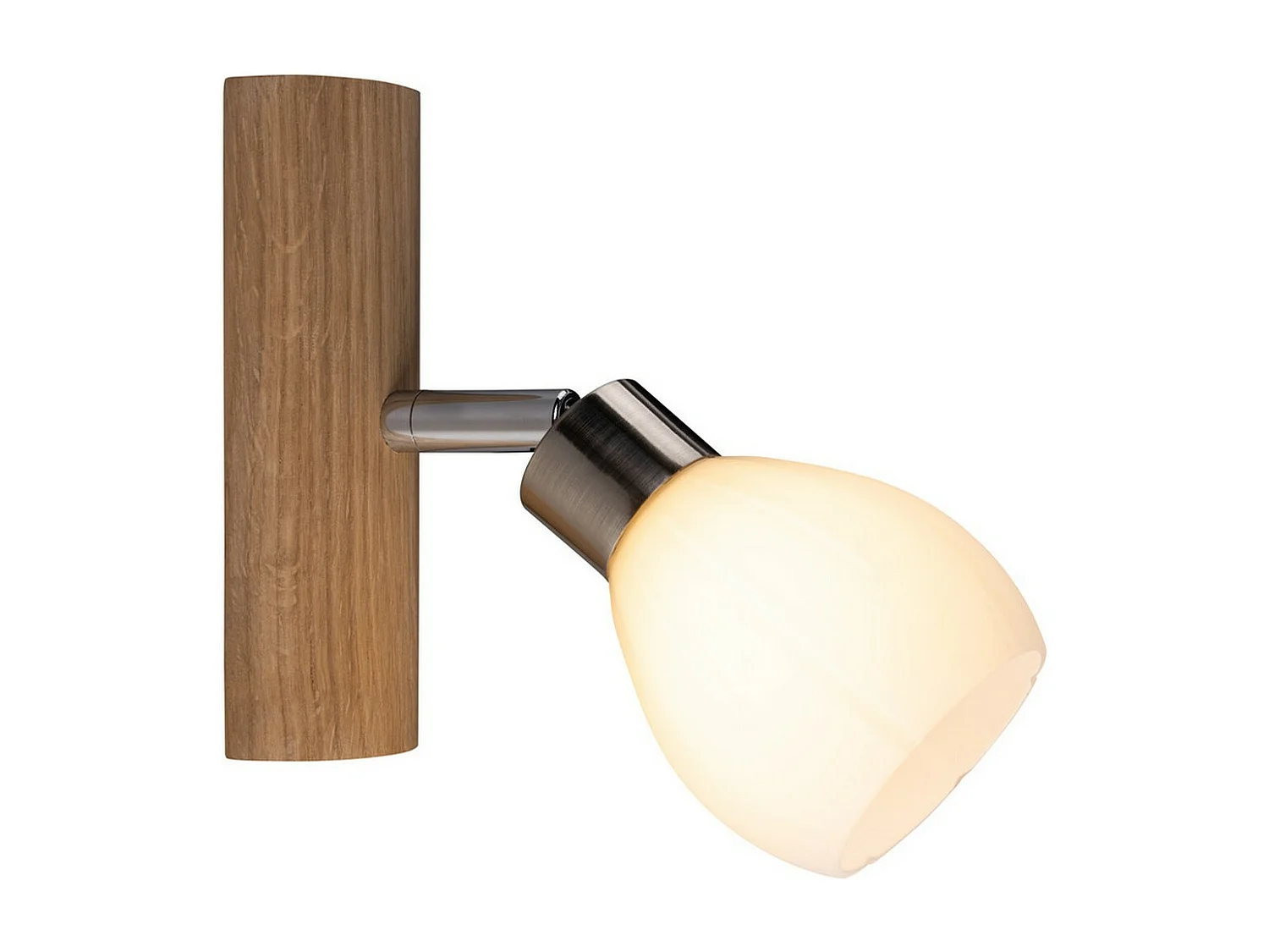 Lampada a Parete Arcadio, Marrone, 6x17x16 cm, EPIKASA