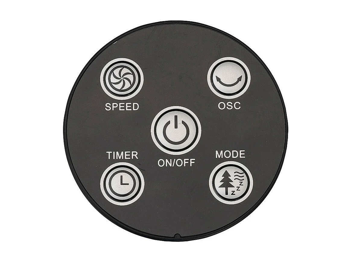 Ventilador de Coluna Calendula, Preto, 26,8x82,5x26,8 cm, Bimar