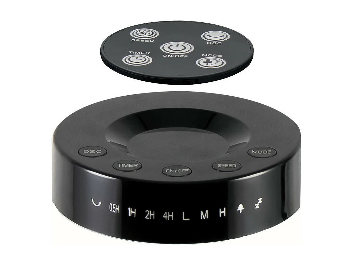 Ventilador de Coluna Calendula, Preto, 26,8x82,5x26,8 cm, Bimar