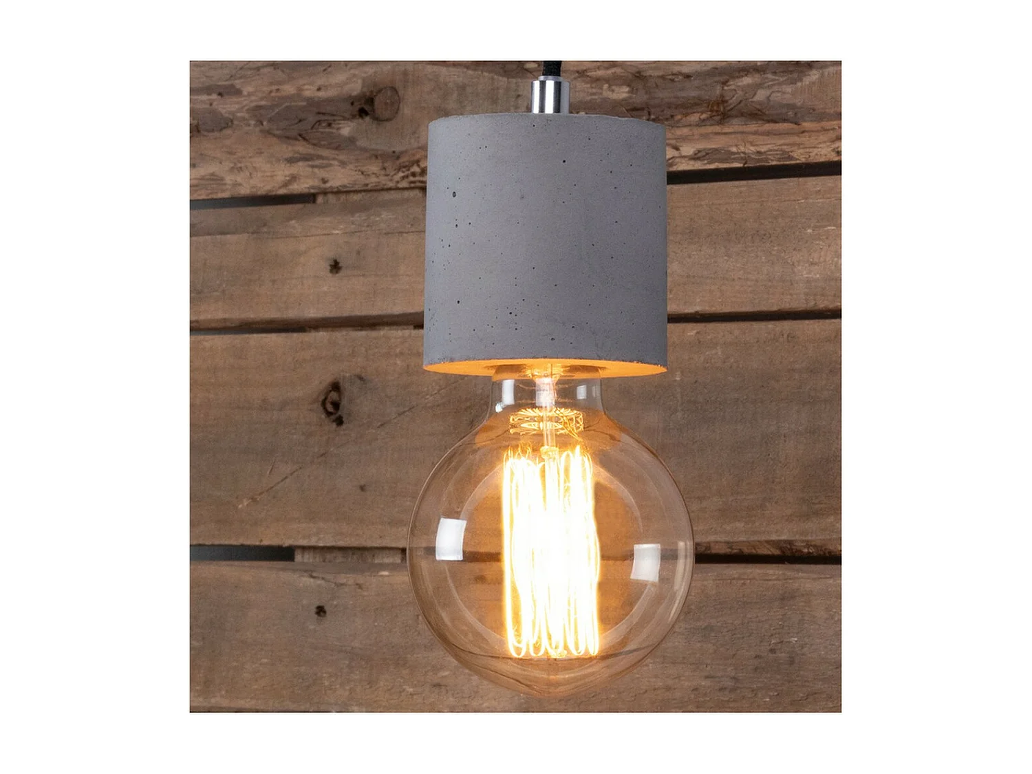 Candeeiro Suspenso Giacomo, Cinzento, 13,5x55x100 cm, EPIKASA