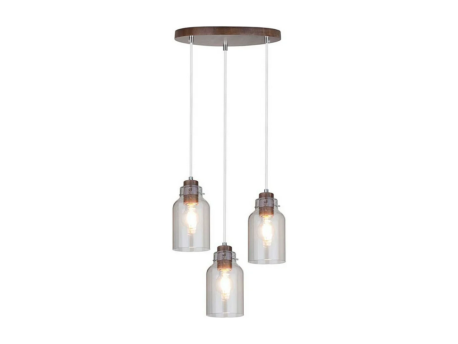 Hanglamp Furio, Bruin, 30x30x110 cm, EPIKASA