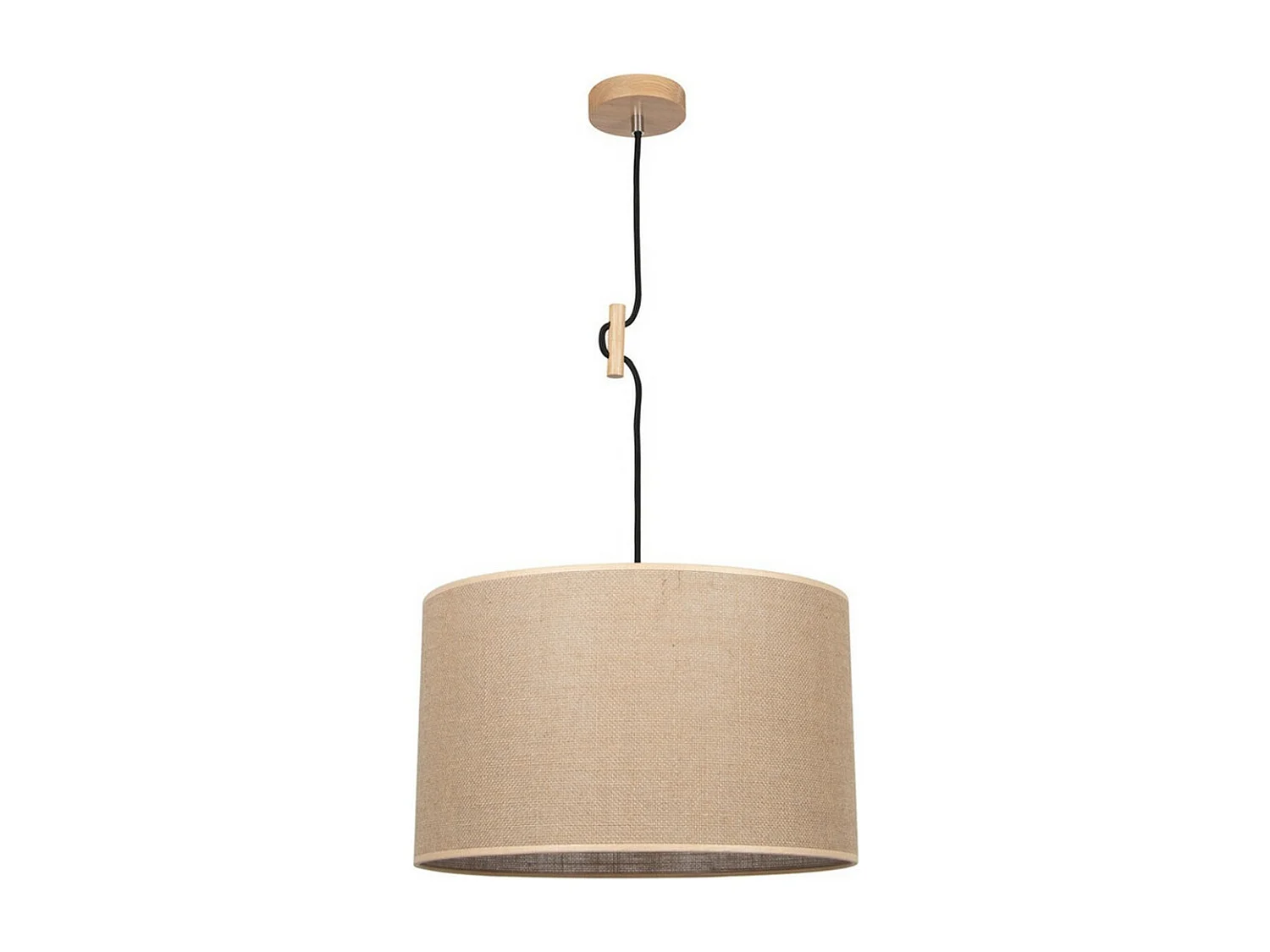 Candeeiro Suspenso Eric, Bege, 40x40x120 cm, EPIKASA