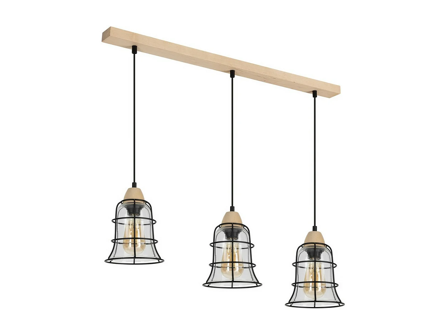 Lampa Wisząca Sabor, Brązowy, 16,5x75x110 cm, EPIKASA