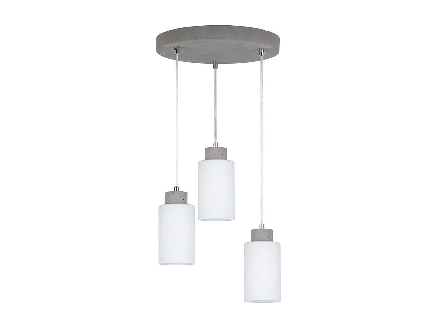 Suspension Eutimio, Gris, 32x32x110 cm, EPIKASA