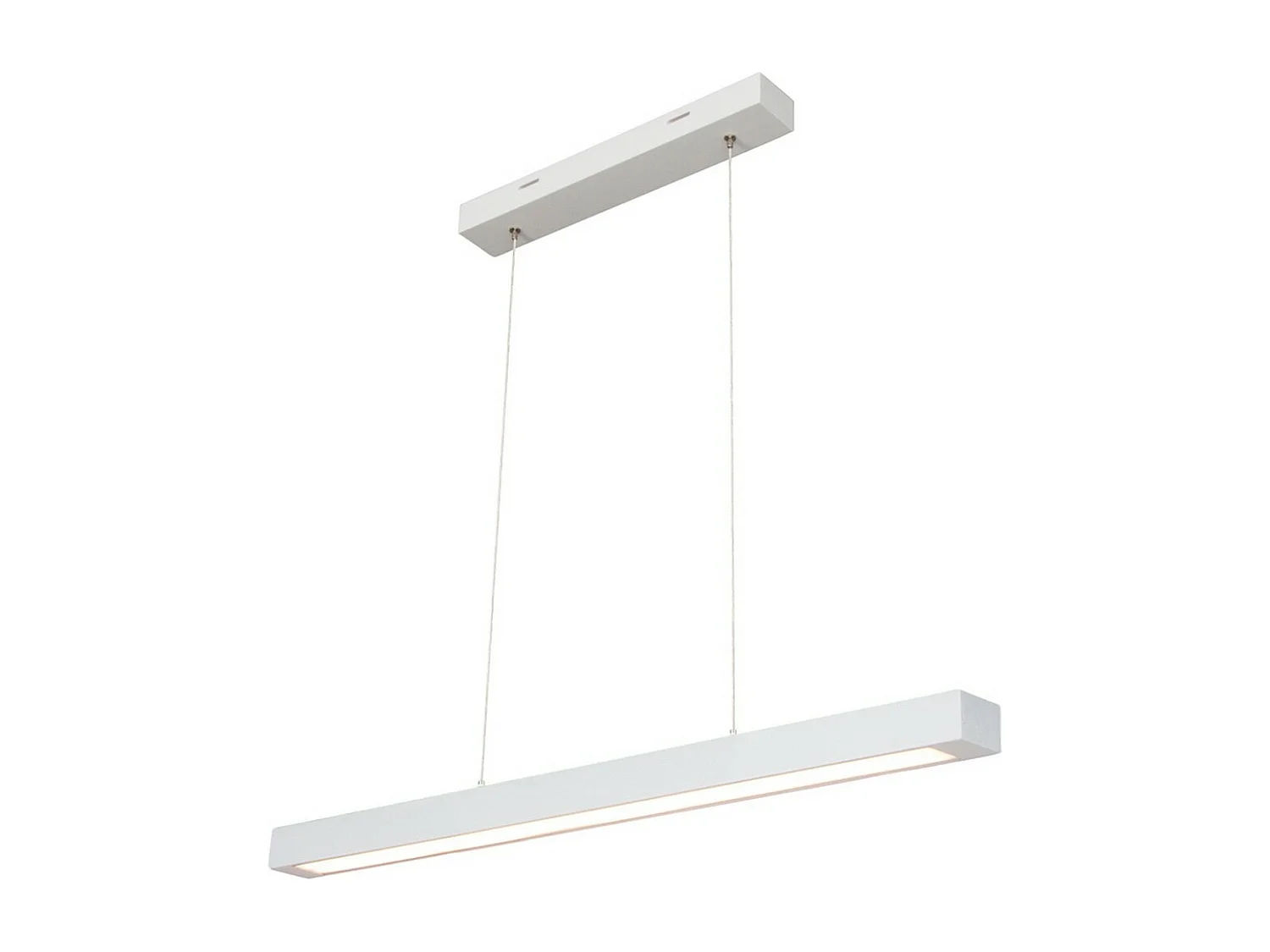 Candeeiro Suspenso Red River, Branco, 80x6x110 cm, EPIKASA