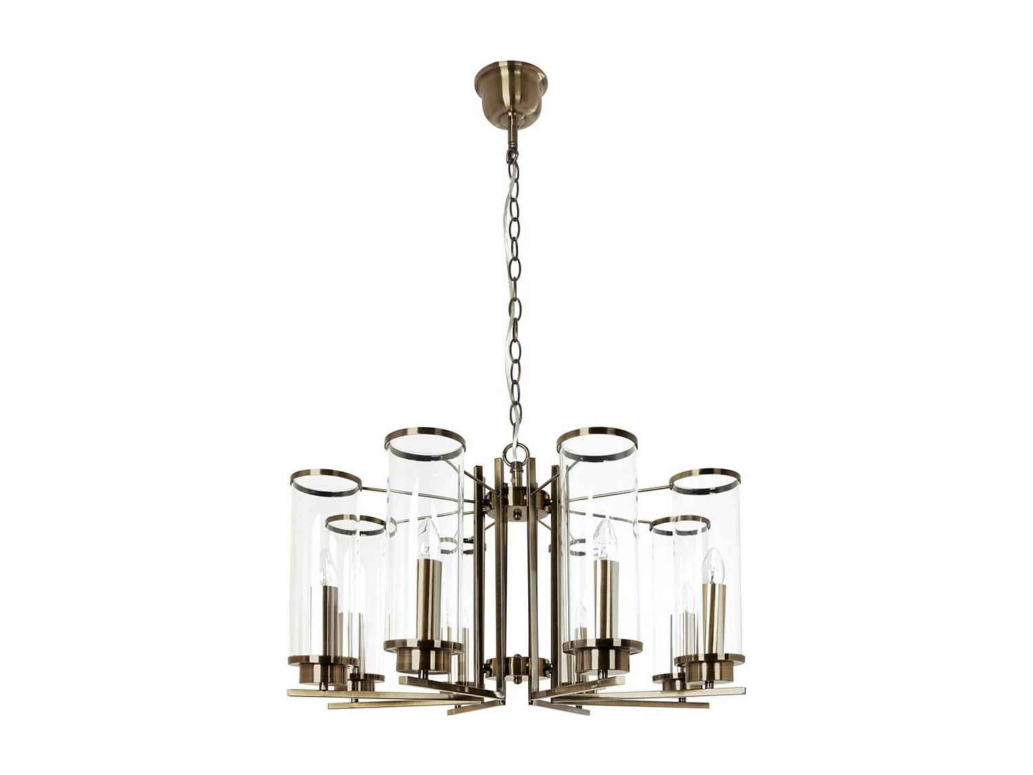 Suspension Missisipi, Argent, 72x72x110 cm, EPIKASA