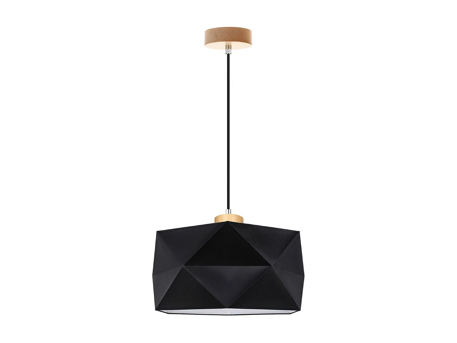 Suspension Geomerical, Marron, 46x46x120 cm, EPIKASA