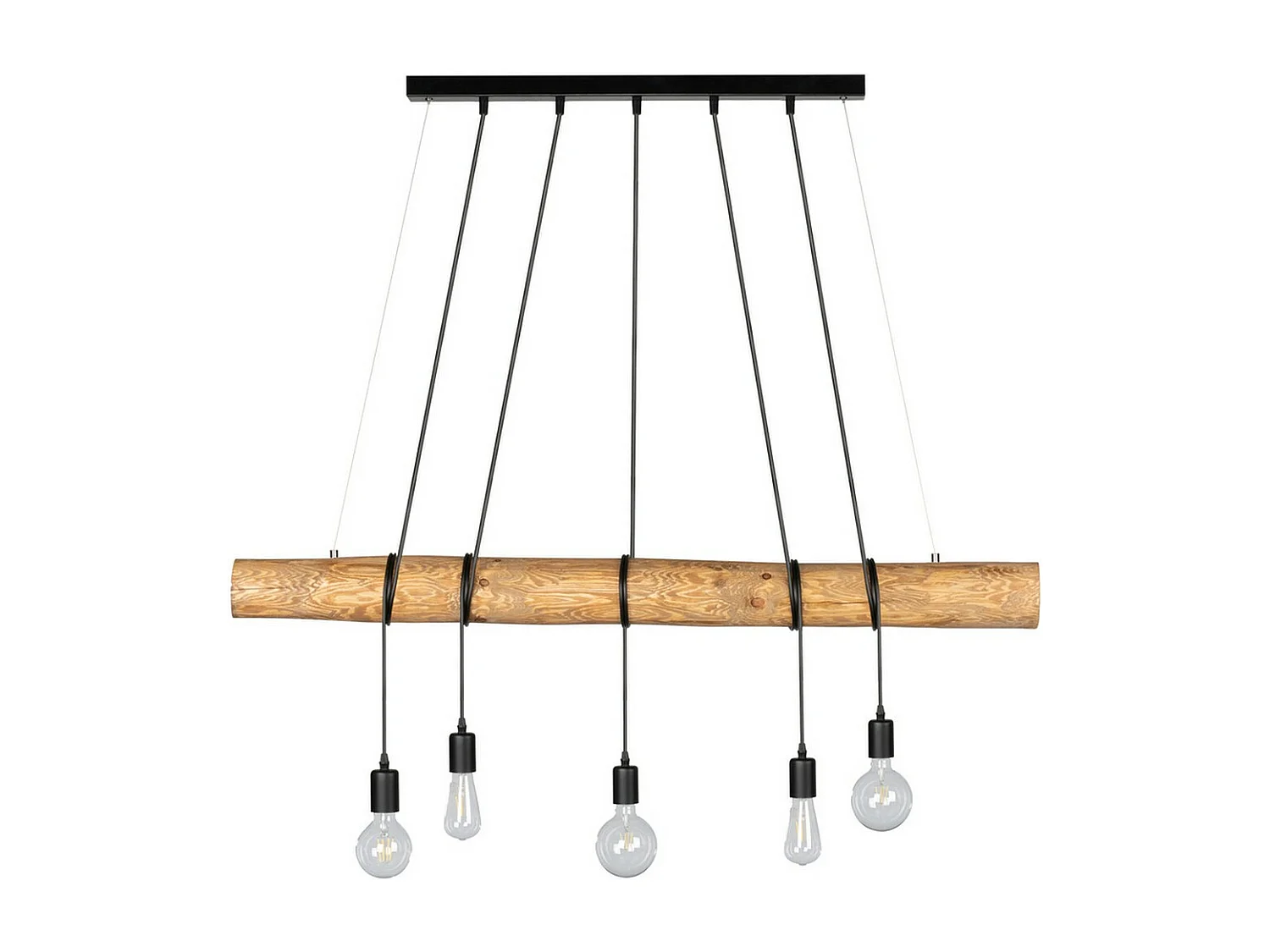 Lampa Wisząca Meric, Brązowy, 8x115x140 cm, EPIKASA