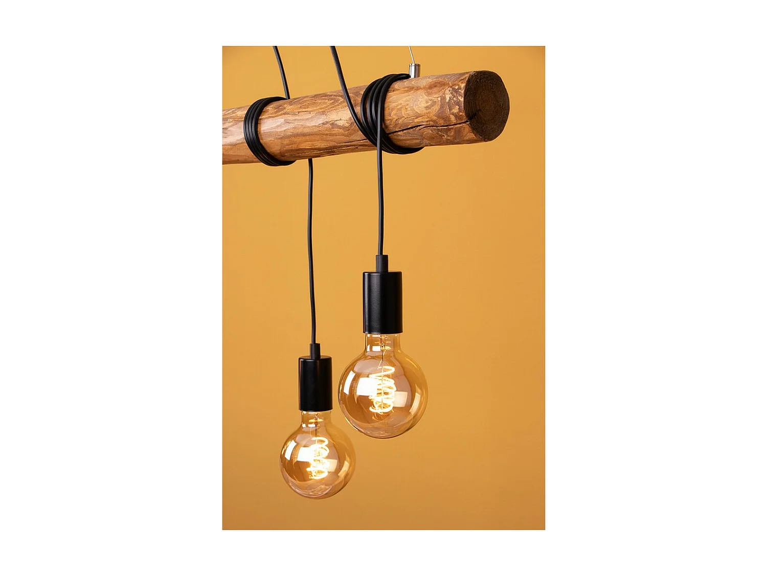 Lampa Wisząca Meric, Brązowy, 8x115x140 cm, EPIKASA