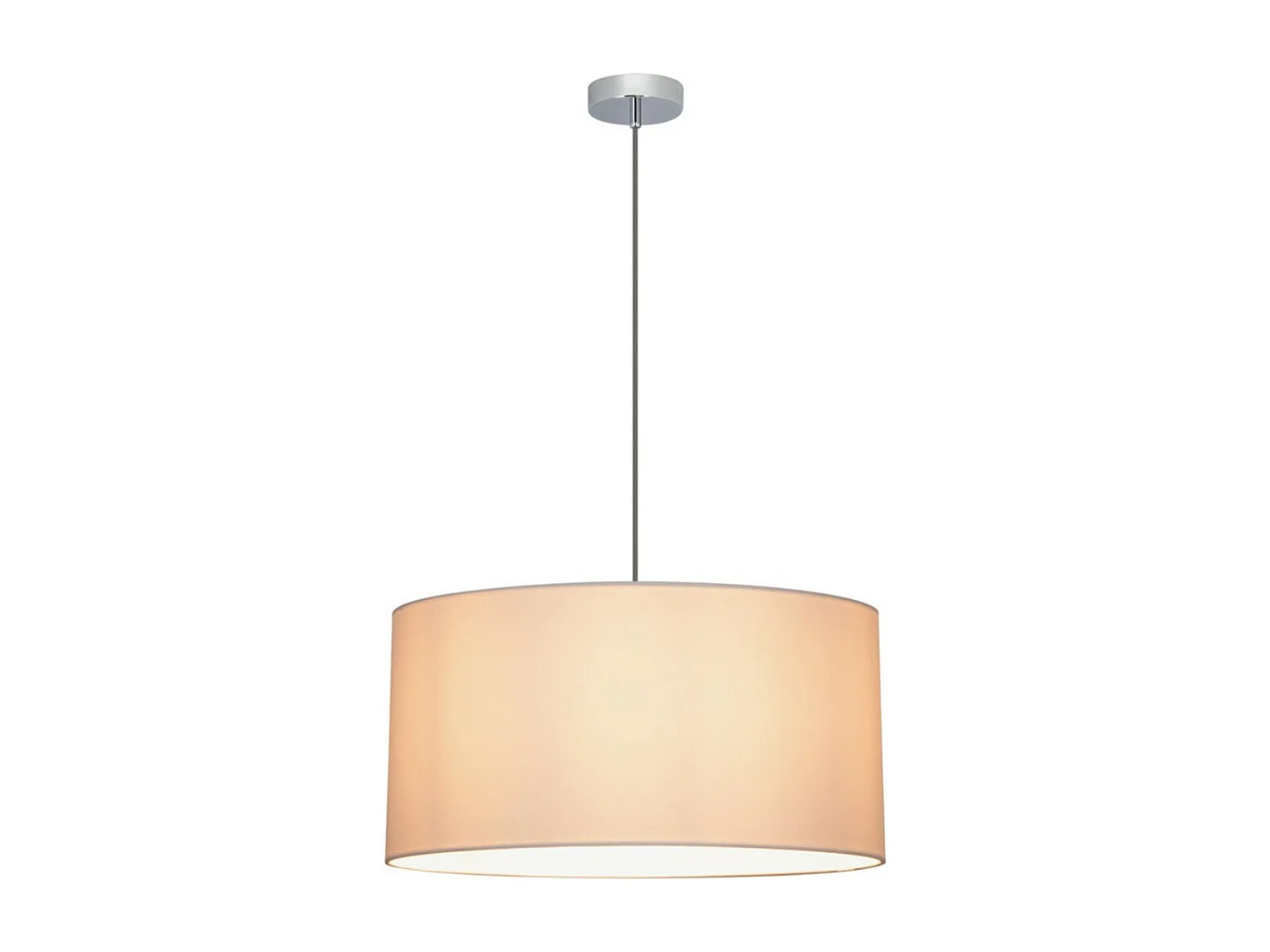 Lampada a Sospensione San, Beige, 50x50x125 cm, EPIKASA