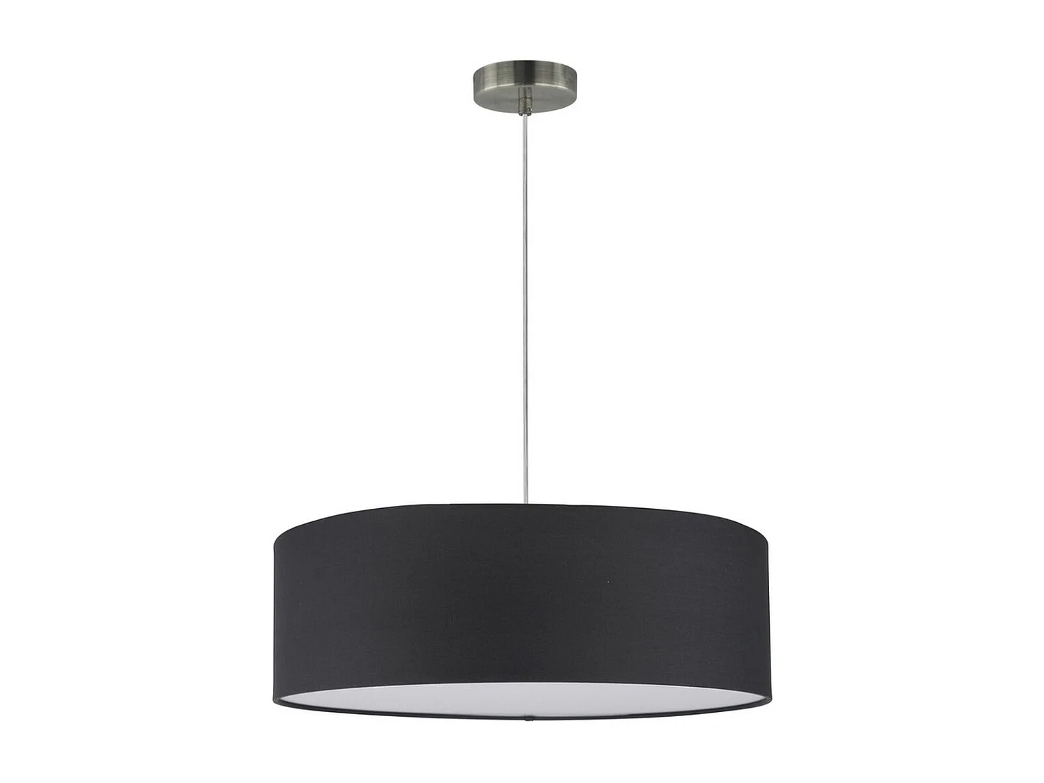 Lampada a Sospensione Voiussa, Antracite, 50x50x110 cm, EPIKASA