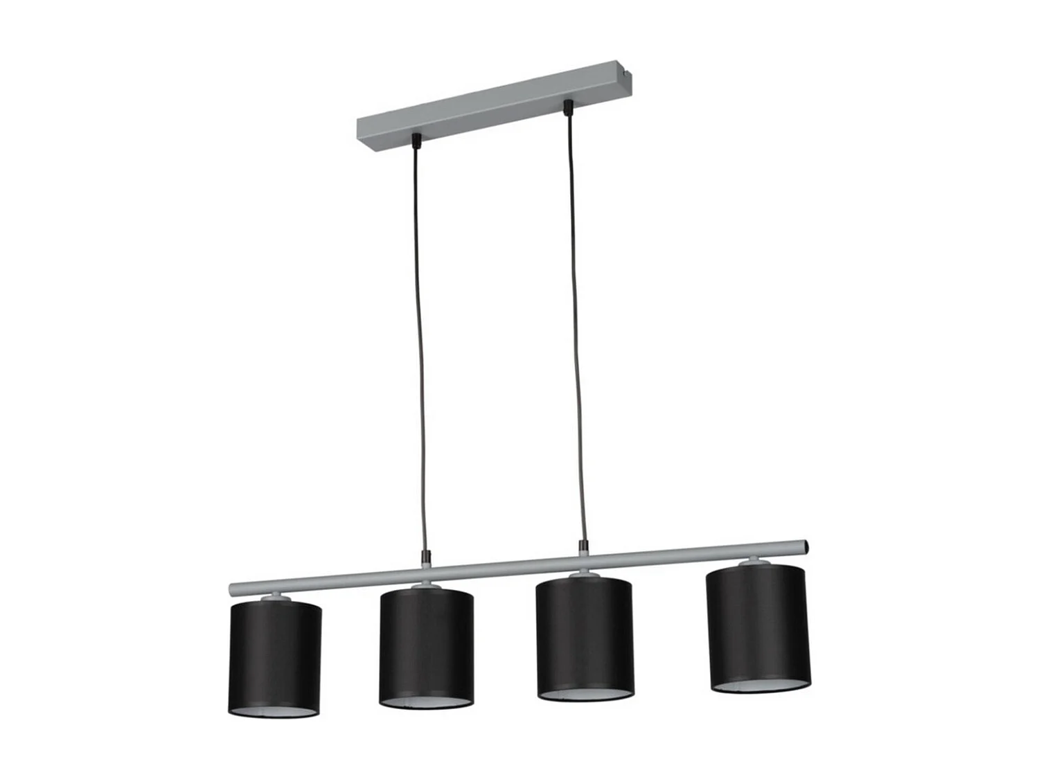 Hanglamp Milk River, Zwart, 15x86x130 cm, EPIKASA