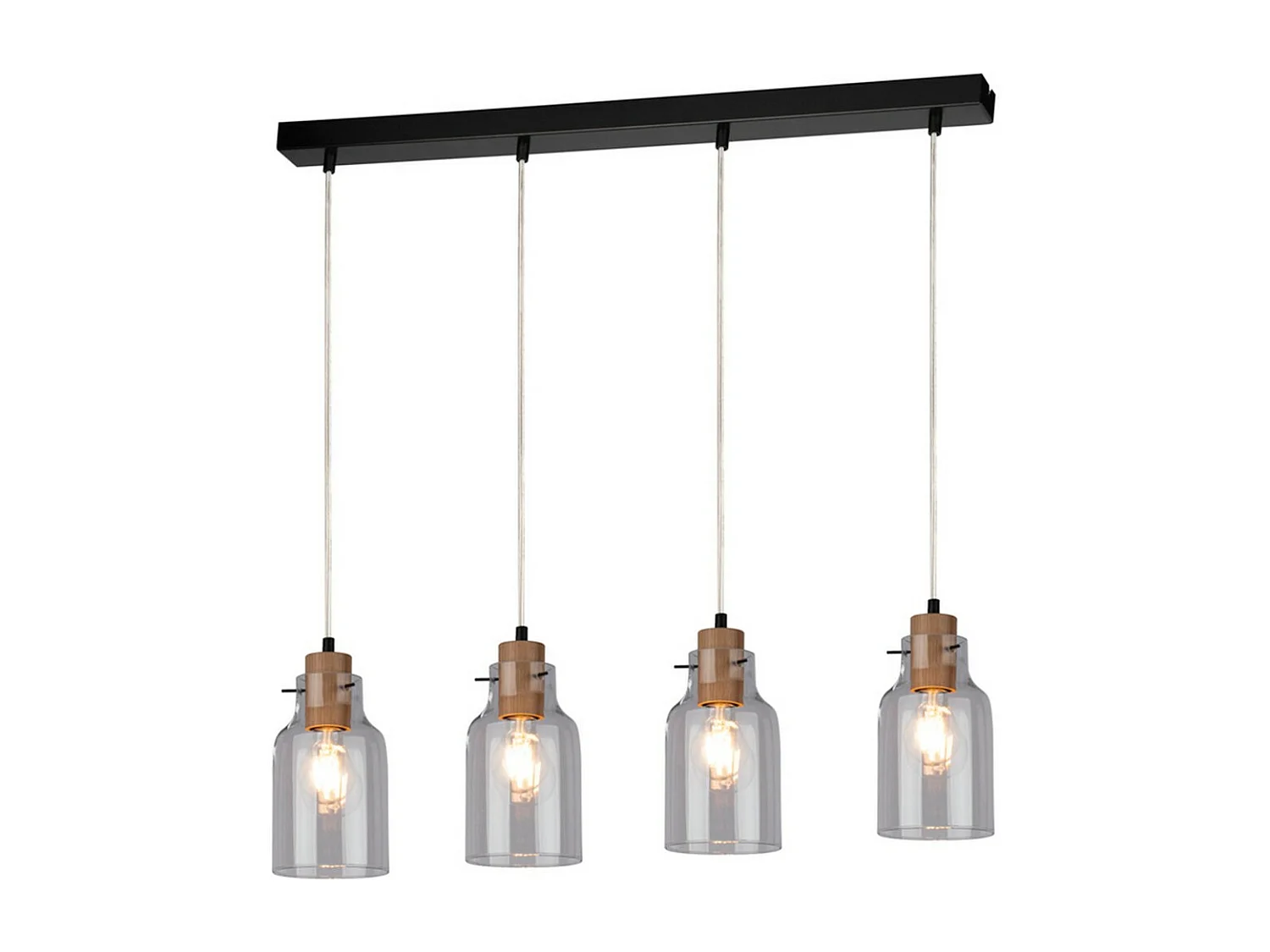 Hanglamp Yellowstone, Bruin, 9,5x75x110 cm, EPIKASA