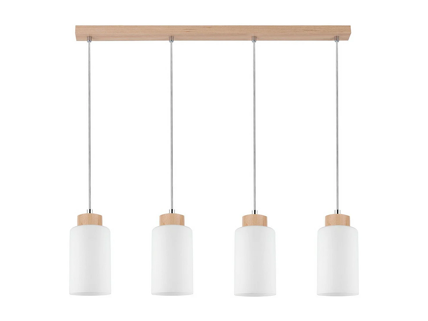 Lampada a Sospensione Trinity, Marrone, 9,5x75x110 cm, EPIKASA