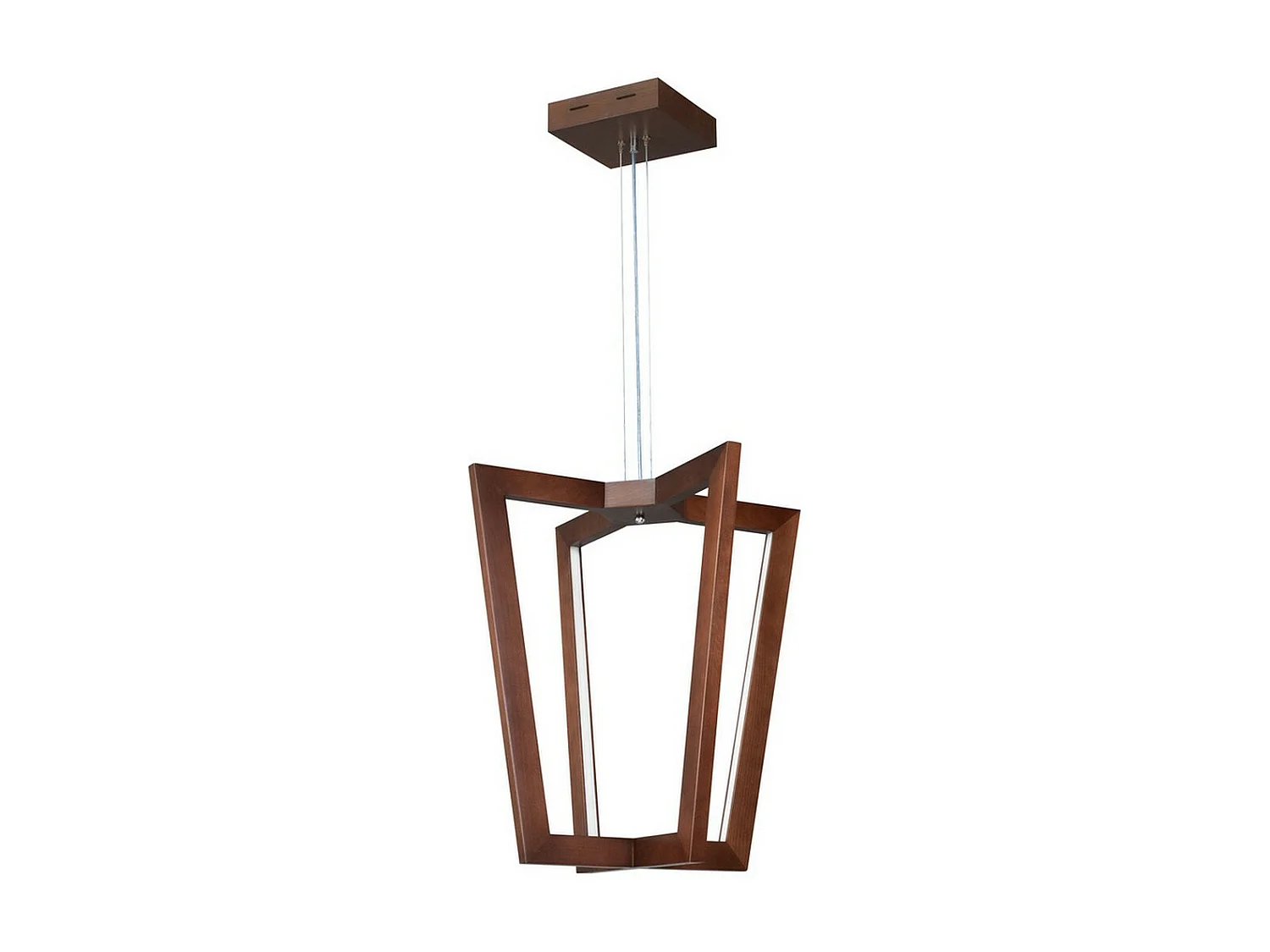 Hanglamp Yukon, Bruin, 52x53x150 cm, EPIKASA