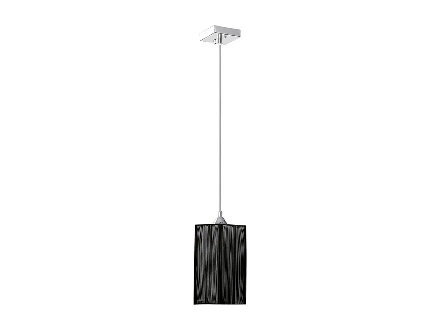 Suspension Jarama, Noir, 12x12x134 cm, EPIKASA