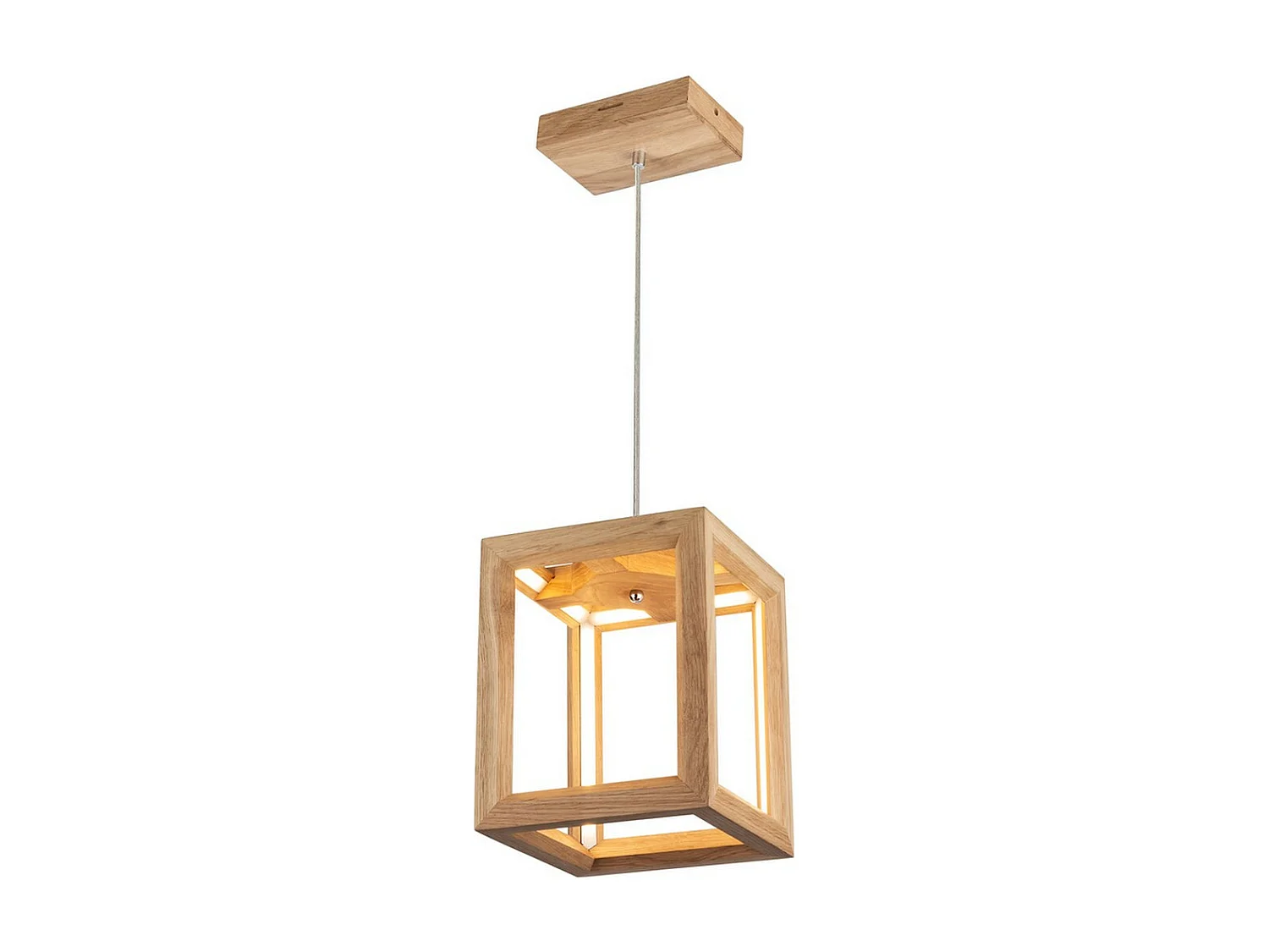 Suspension Roer, Marron, 22x22x120 cm, EPIKASA