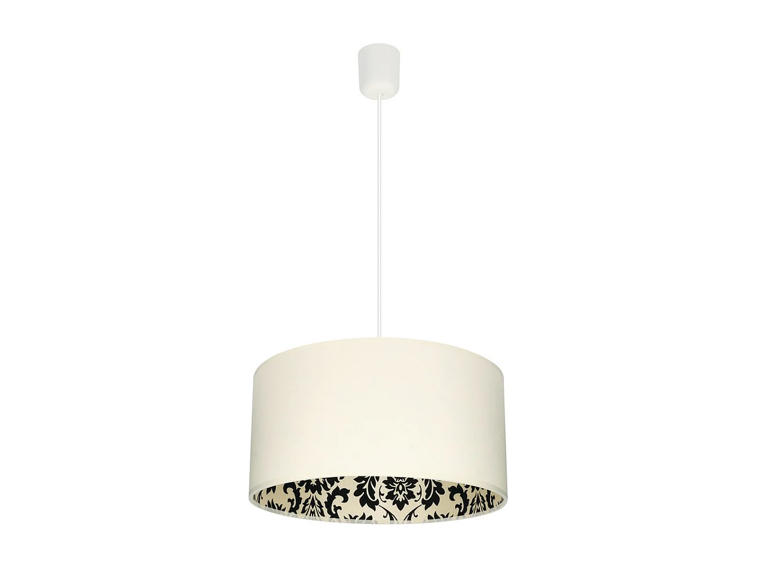 Lampa Wisząca Jalon, Beżowy, 40x40x90 cm, EPIKASA