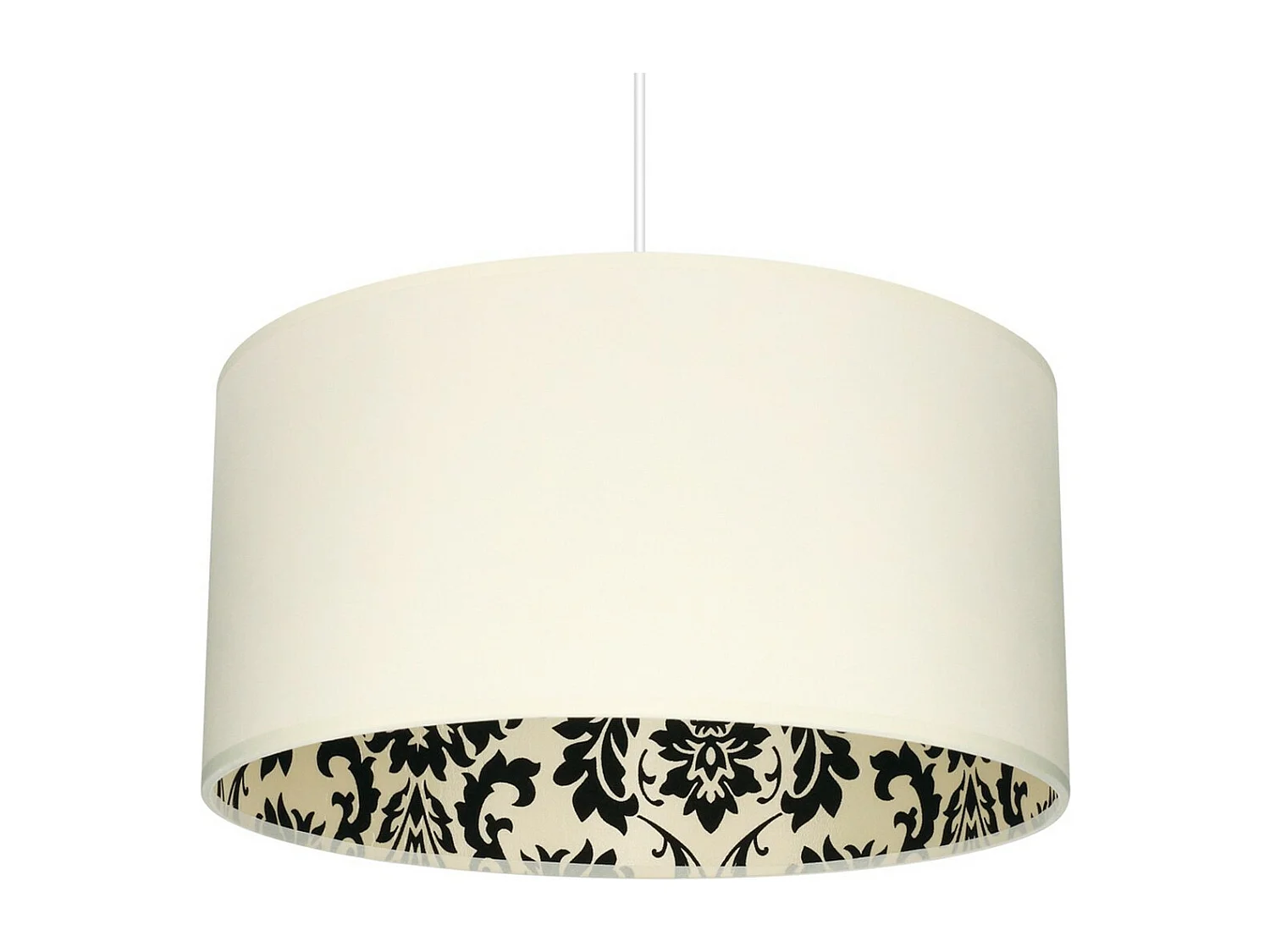 Lampa Wisząca Jalon, Beżowy, 40x40x90 cm, EPIKASA