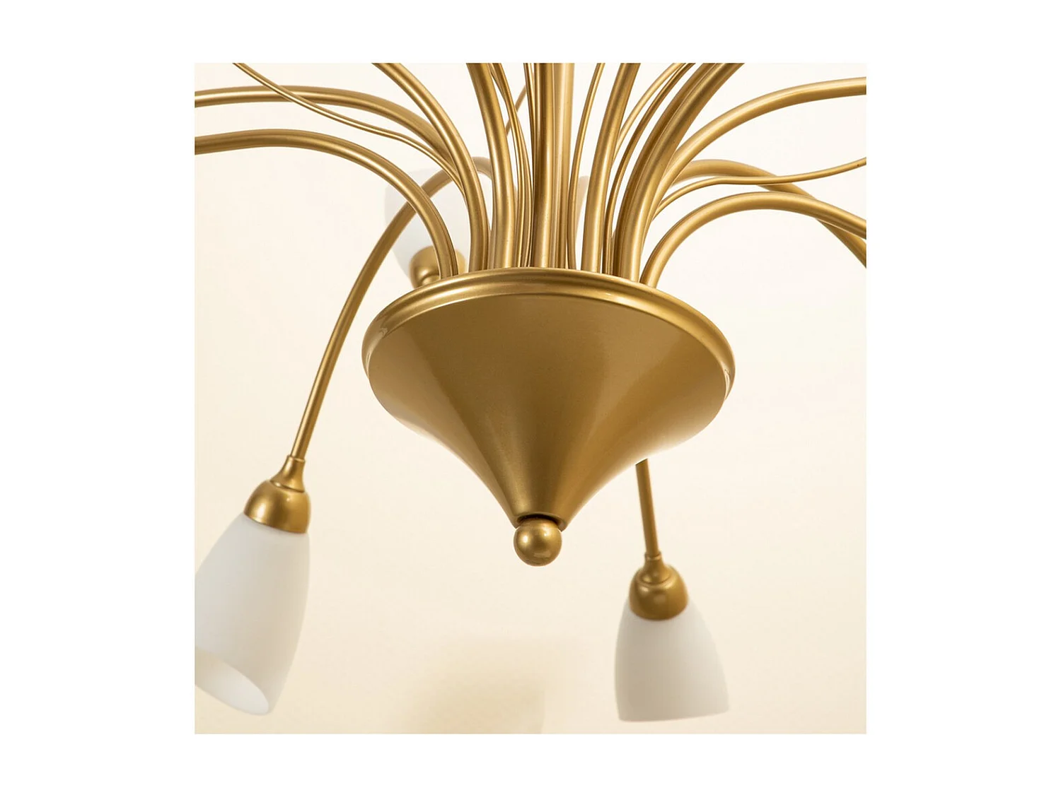 Suspension Lys, Or, 124x124x145 cm, EPIKASA