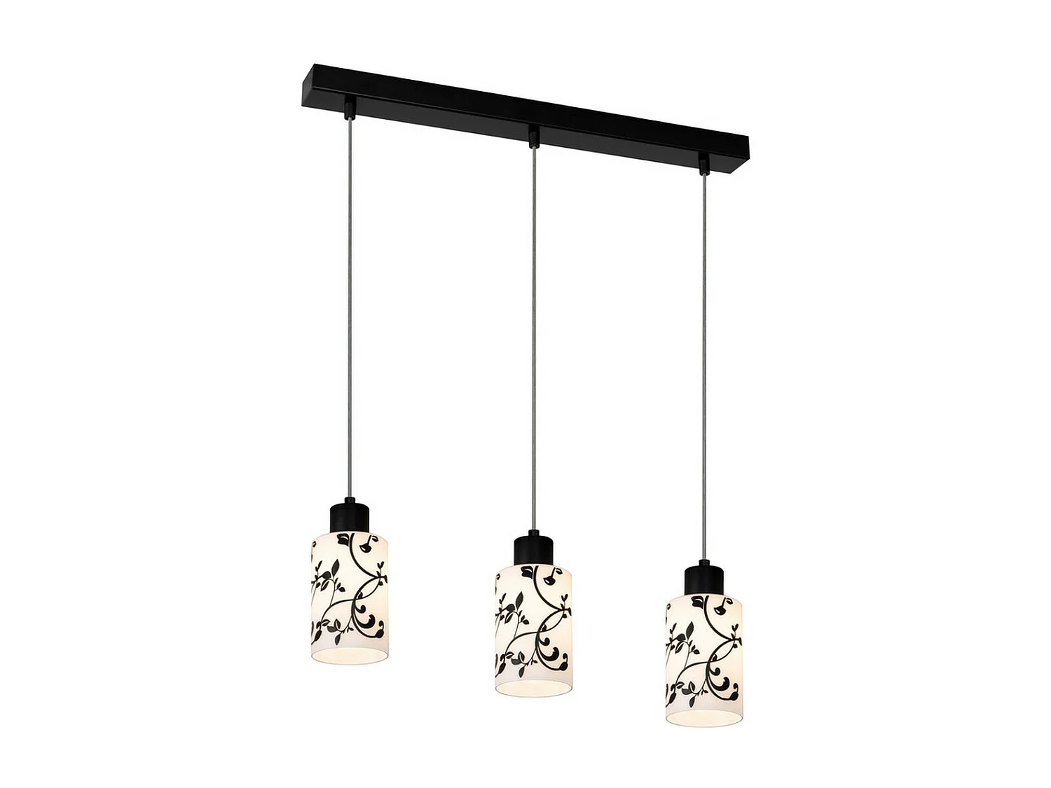 Suspension Cavado, Noir, 9,5x55x110 cm, EPIKASA