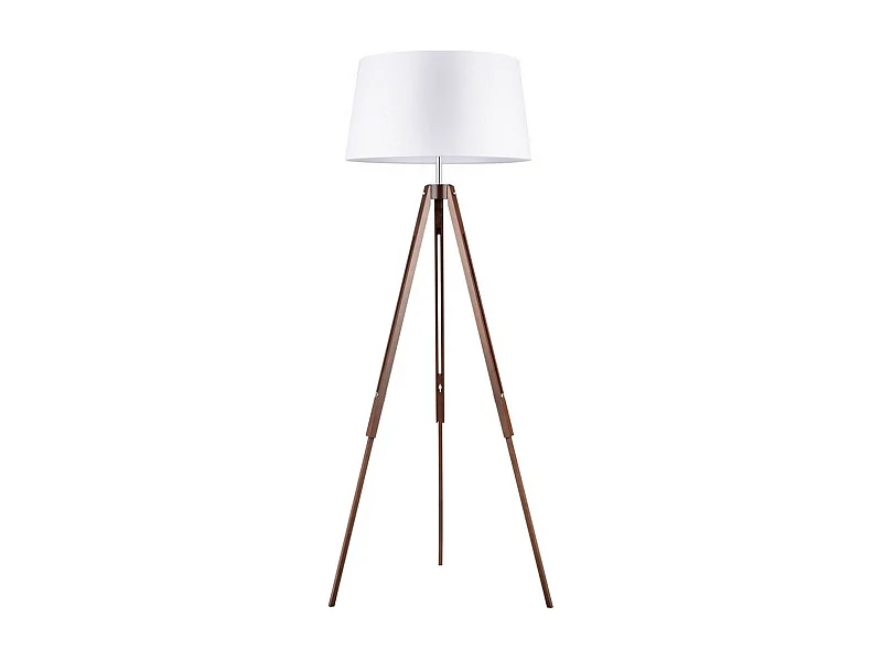 Lampadaire Oise, Marron, 67x60,5x158 cm, EPIKASA