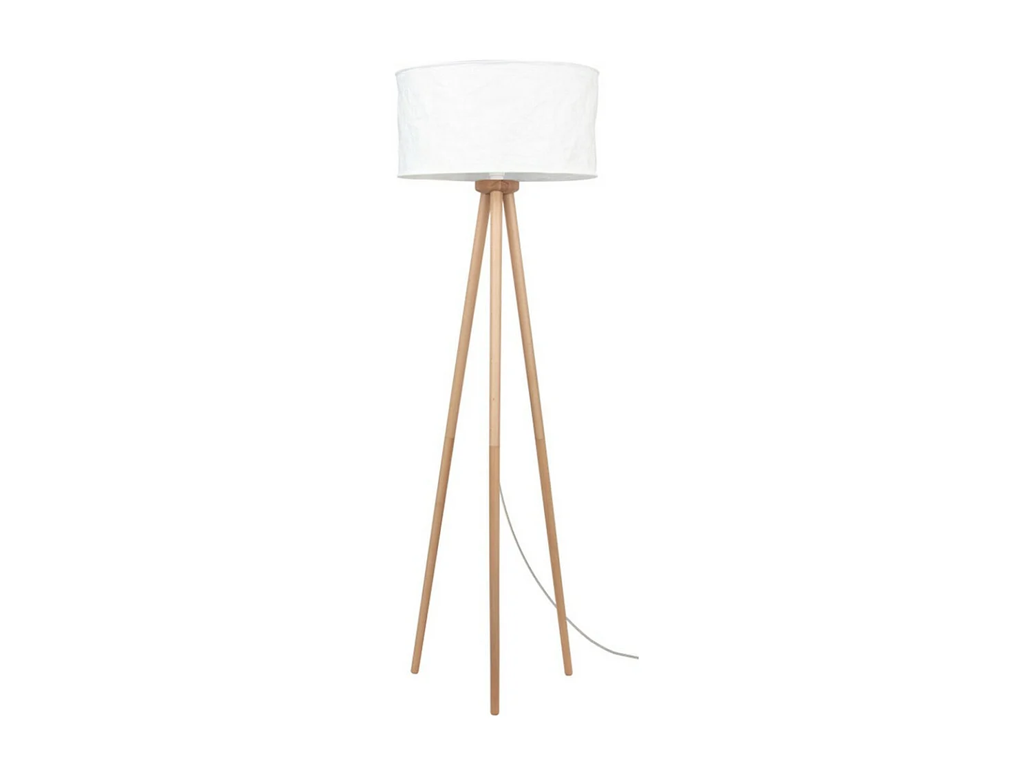 Lampada da Terra Ergene, Marrone, 50x50x160 cm, EPIKASA