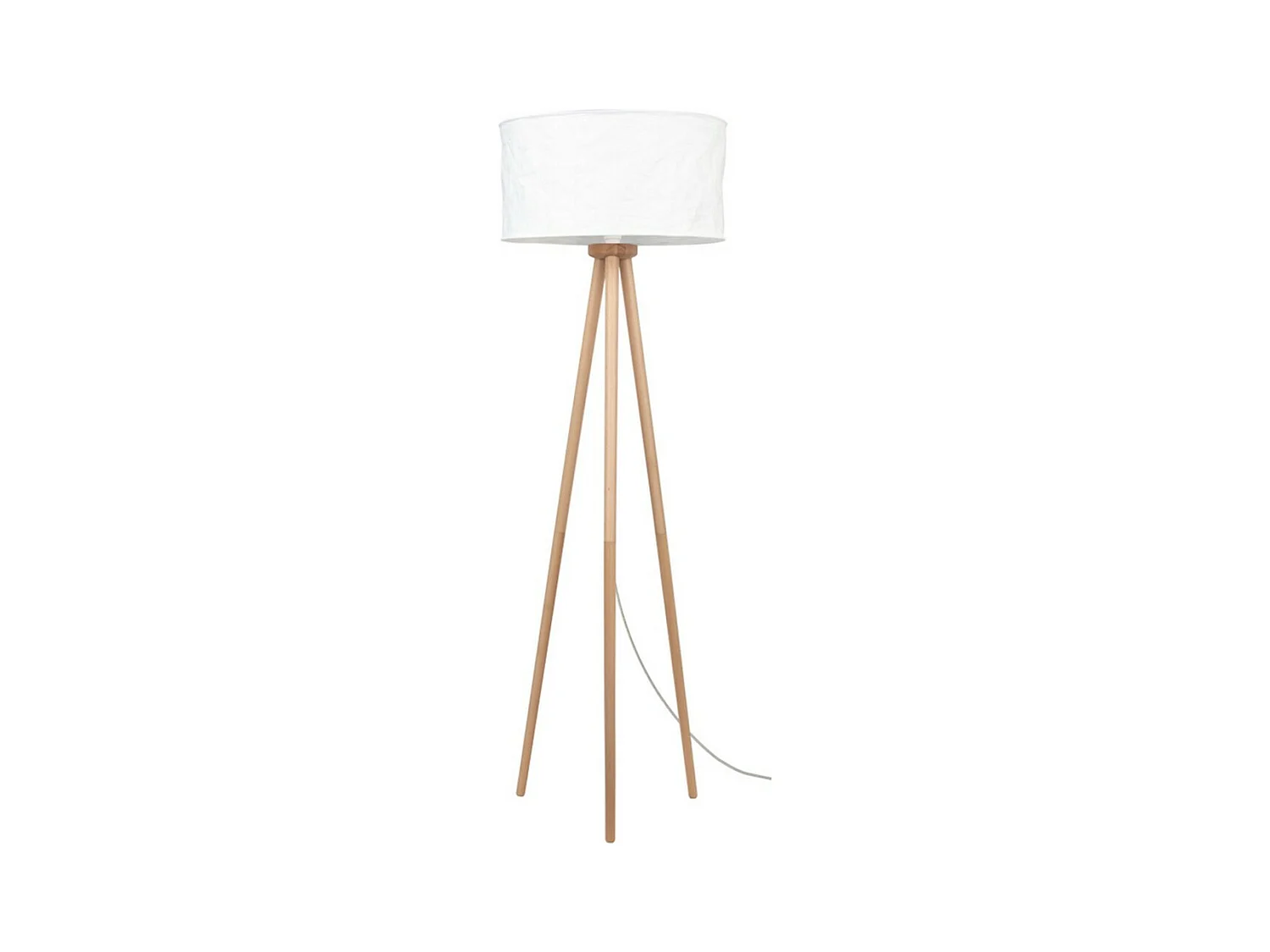 Lampadaire Ergene, Marron, 50x50x160 cm, EPIKASA