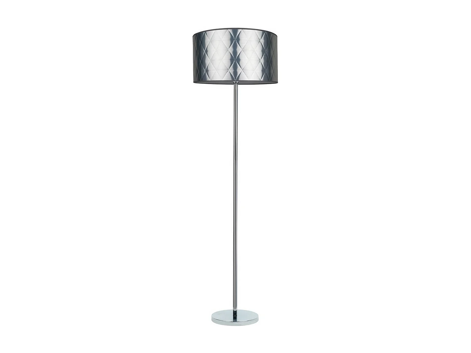 Lampadaire Schelda, Argent, 50x50x166 cm, EPIKASA