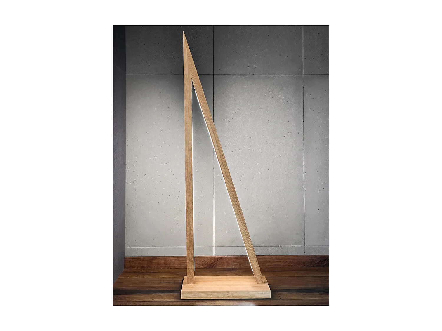 Lampadaire Yukon, Marron, 47x25x155 cm, EPIKASA