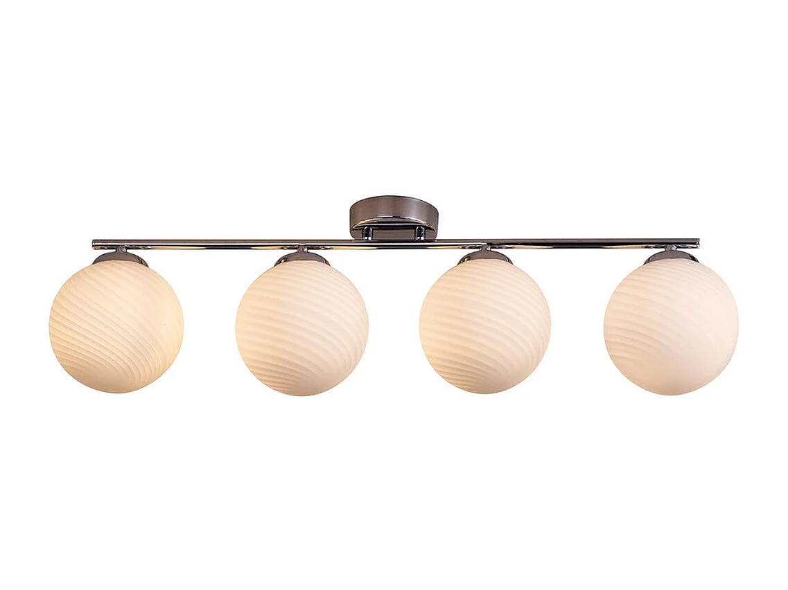 Plafondlamp Beda, Wit, 15x77x21 cm, EPIKASA