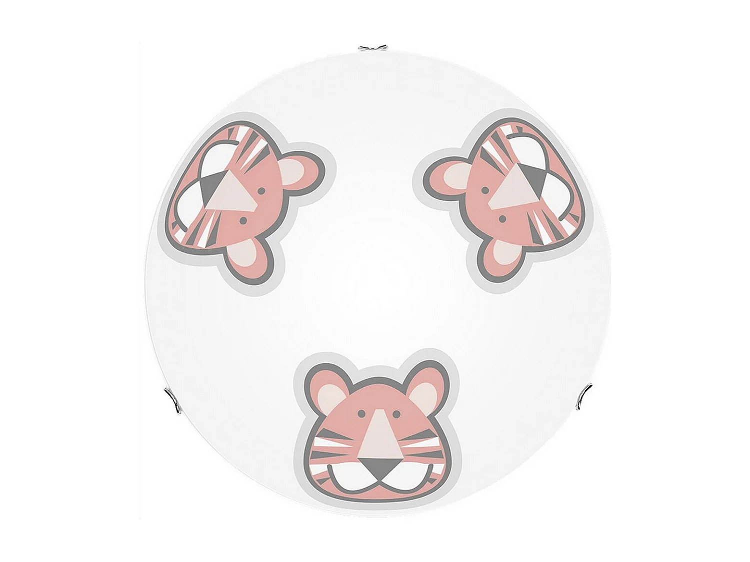 Lampe de Plafond pour Enfants Mulde, Blanc, 40x40x10 cm, Epikasa