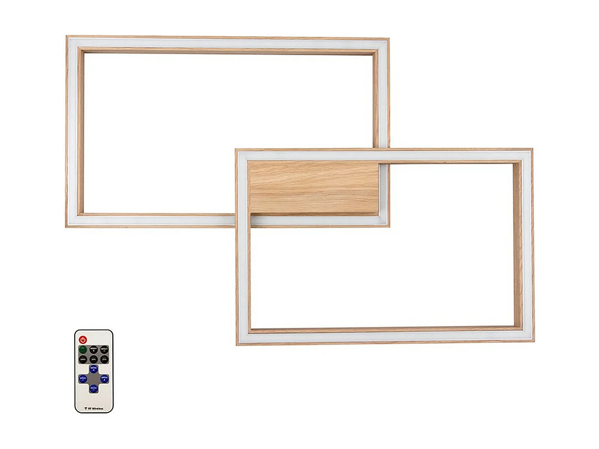 Candeeiro de Teto Poprad, Castanho, 51x82x7,5 cm, EPIKASA