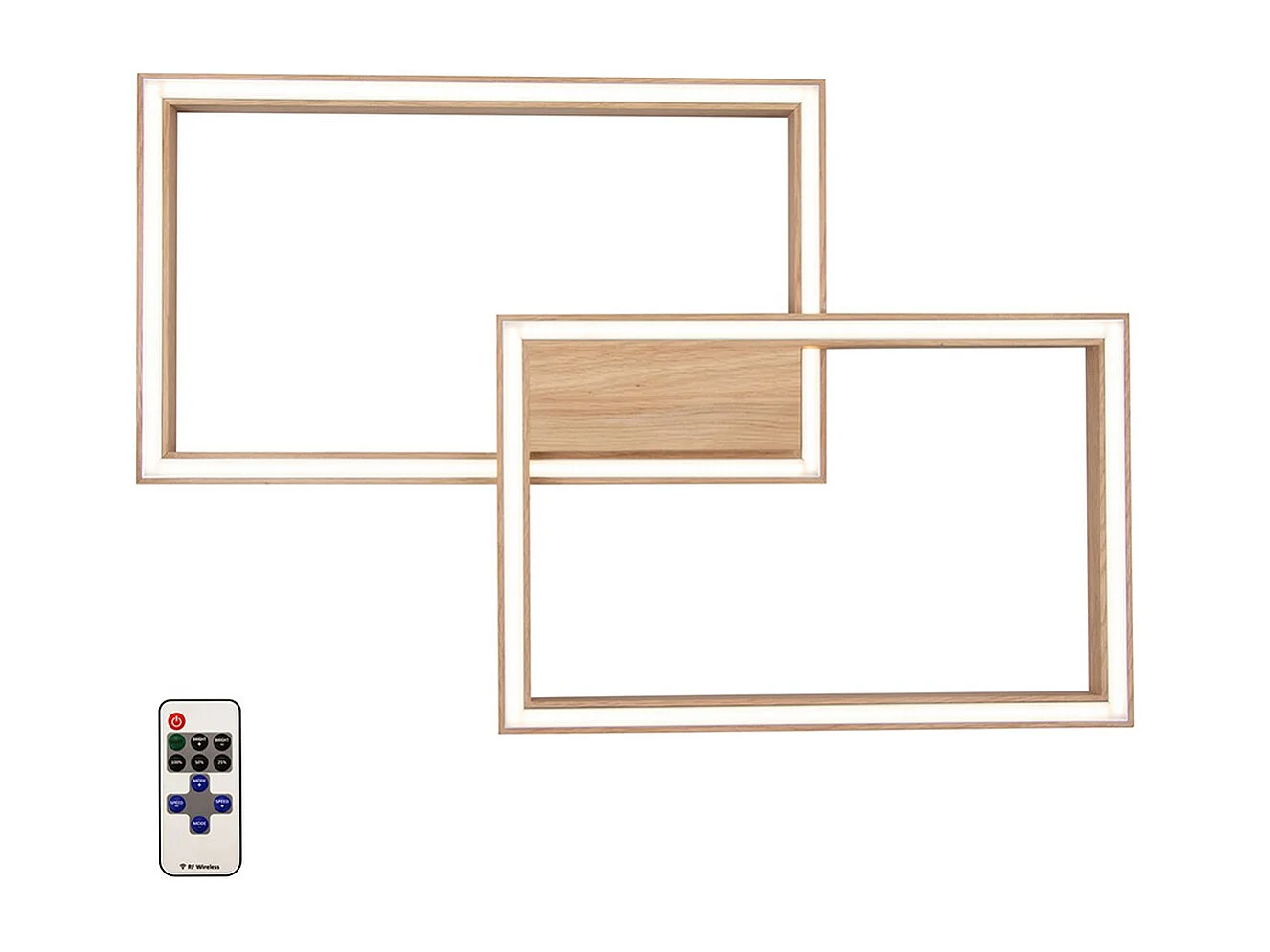 Candeeiro de Teto Poprad, Castanho, 51x82x7,5 cm, EPIKASA