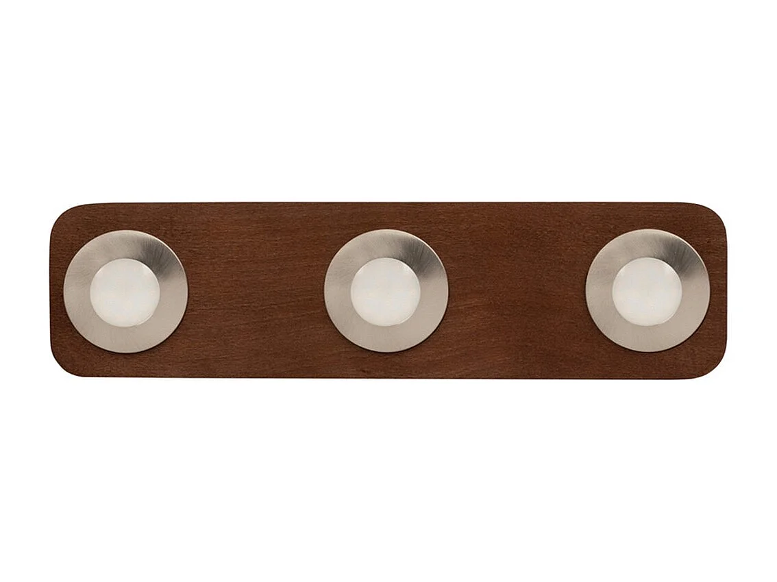 Lampa Sufitowa Marsylia, Brązowy, 11x42x3,5 cm, EPIKASA