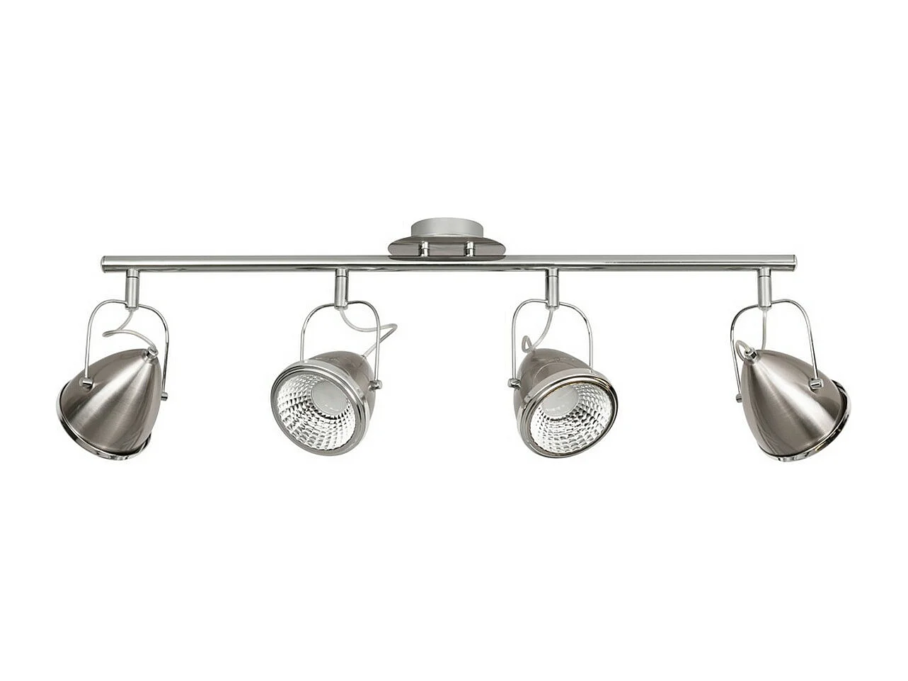 Plafondlamp Lesse, Zilver, 76x13x26 cm, EPIKASA