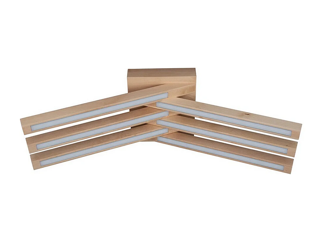 Candeeiro de Teto Guadalupa, Castanho, 57x19x18 cm, EPIKASA