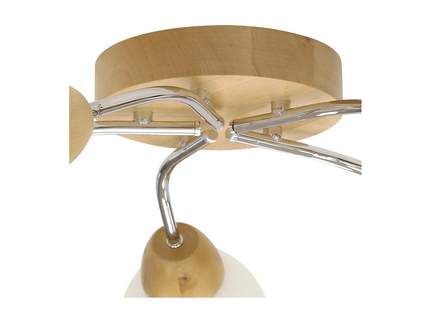 Candeeiro de Teto Pallaresa, Castanho, 70x70x16 cm, EPIKASA