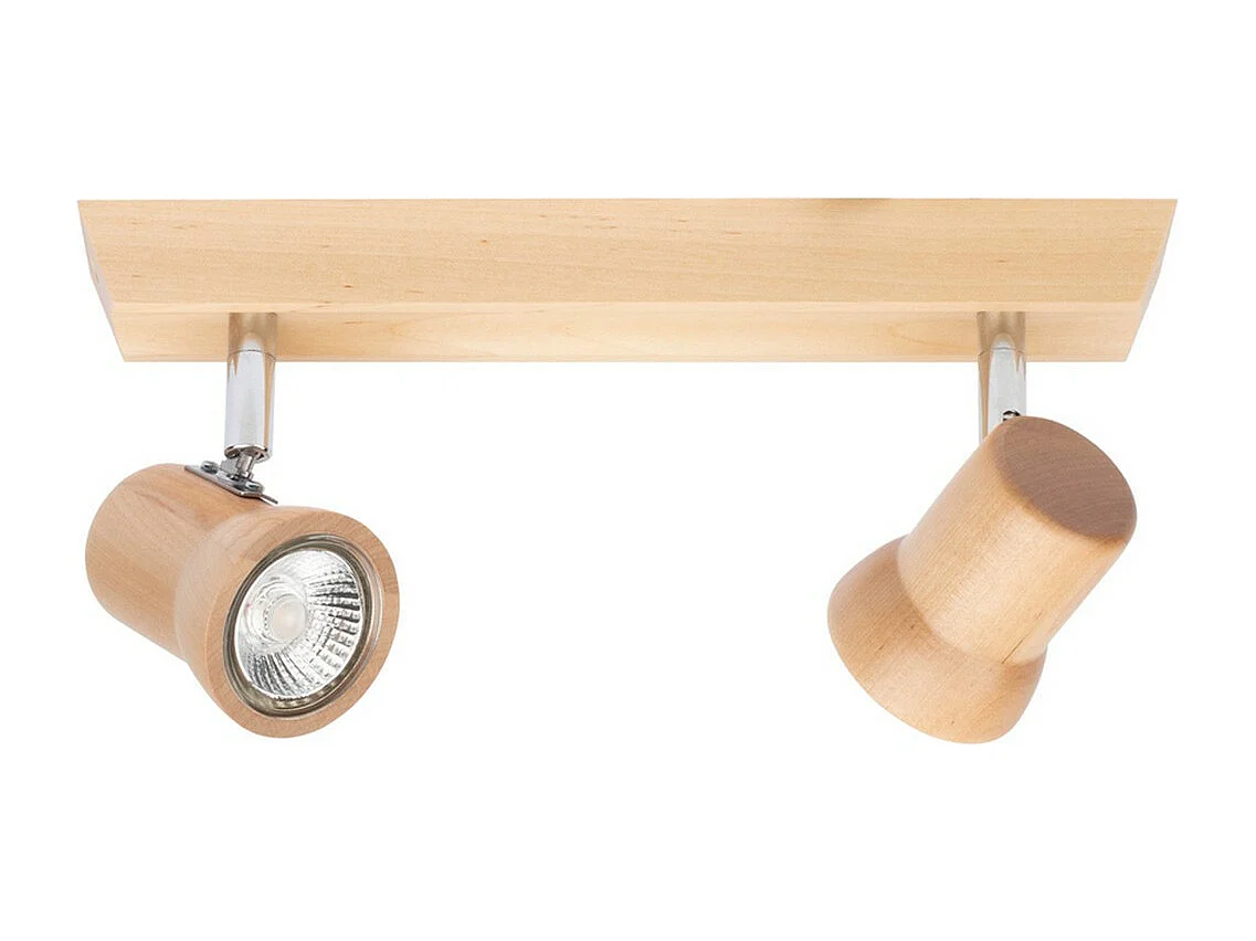 Lampa Sufitowa Lione, Brązowy, 6x29x14 cm, EPIKASA