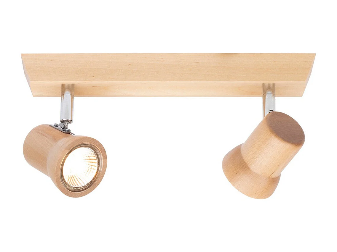 Lampa Sufitowa Lione, Brązowy, 6x29x14 cm, EPIKASA