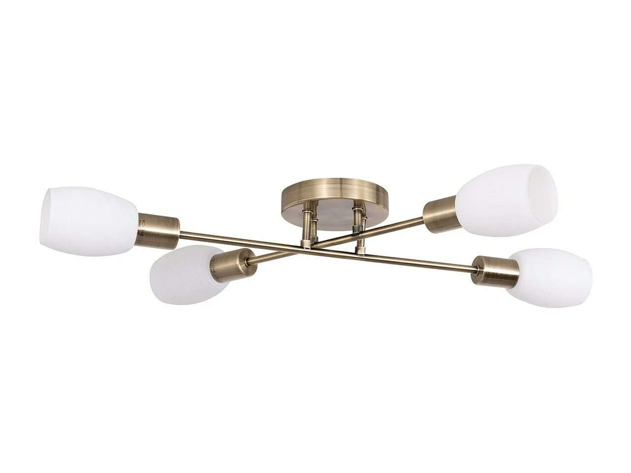 Plafonnier Tamega, Blanc, 58x67x11 cm, EPIKASA