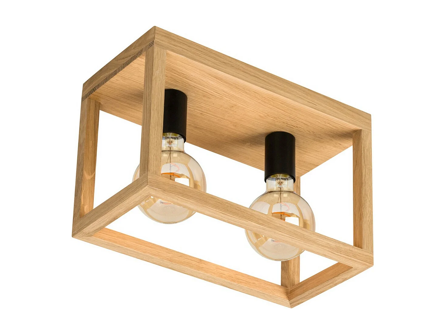 Plafondlamp Tietar, Bruin, 20x36x25 cm, EPIKASA