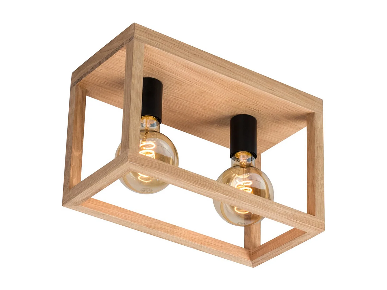 Plafondlamp Tietar, Bruin, 20x36x25 cm, EPIKASA