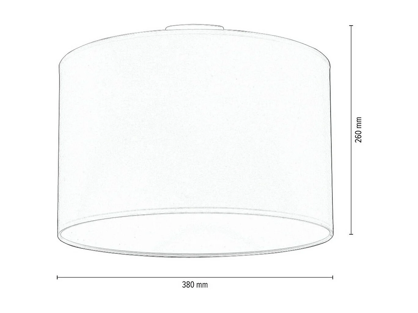 Candeeiro de Teto Neise, Branco, 38x38x25 cm, EPIKASA