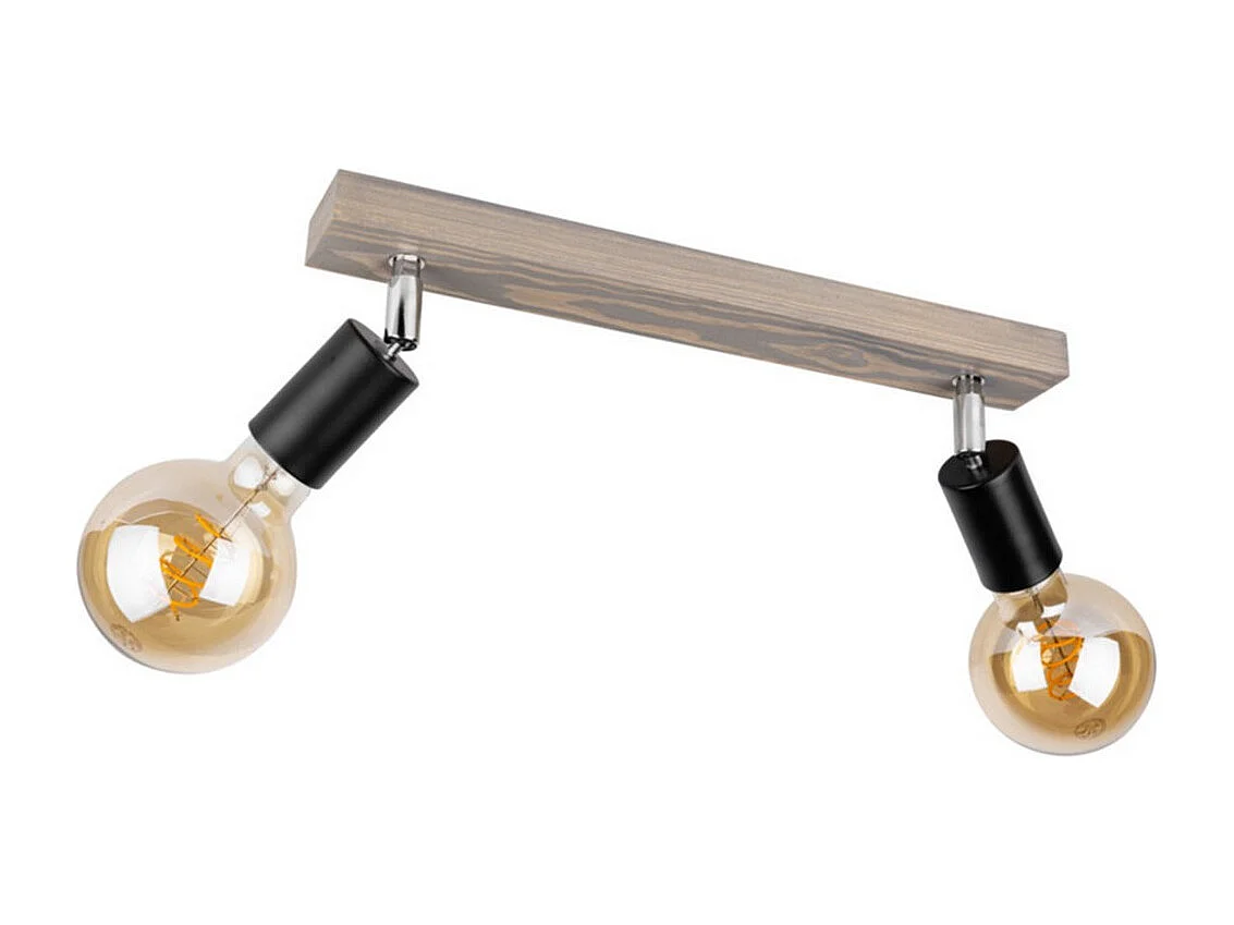 Candeeiro de Teto Aronne, Cinzento, 5x40x13 cm, EPIKASA