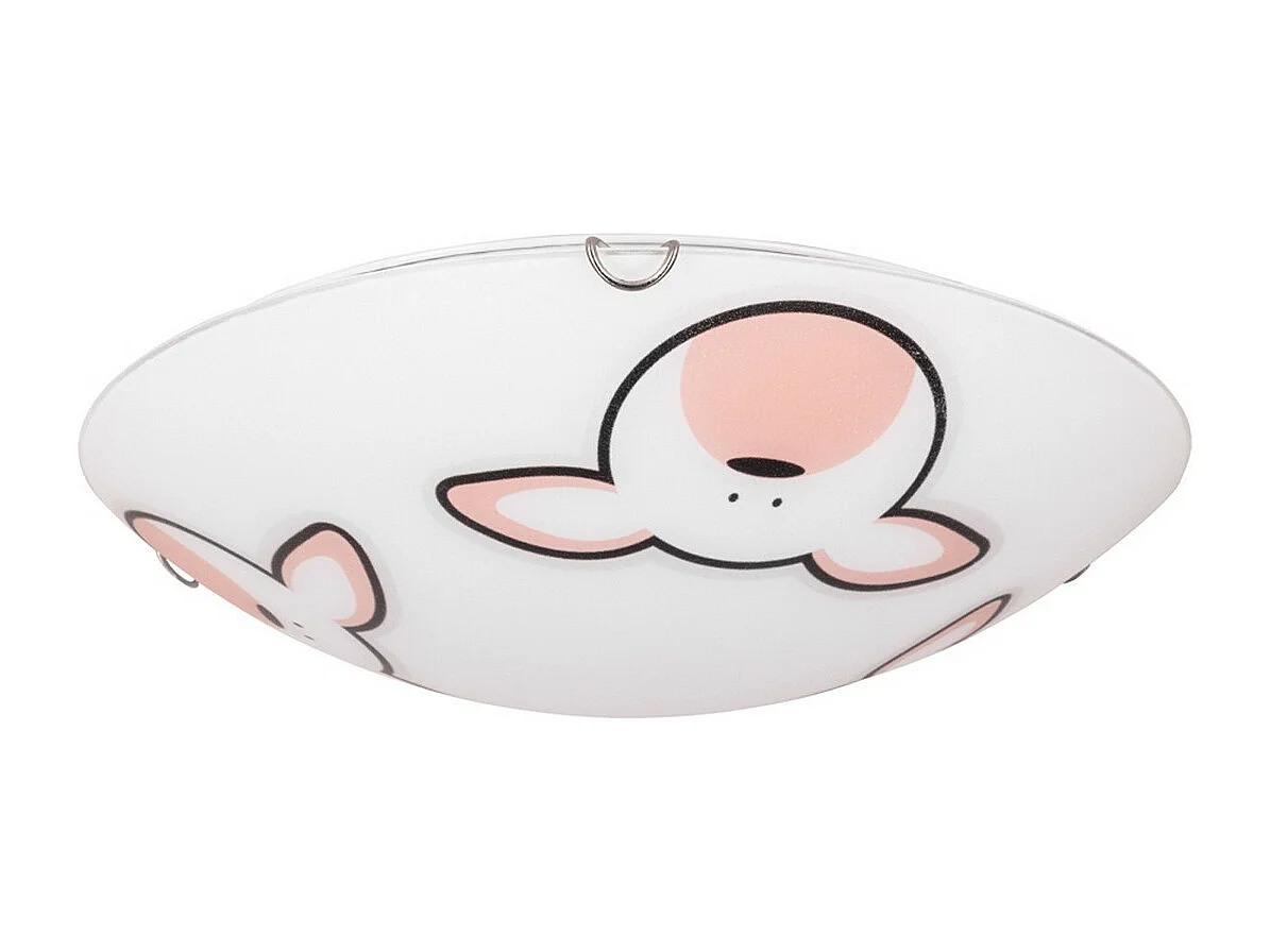 Candeeiro de Teto para Crianças Leine, Branco, 40x40x10 cm, Epikasa