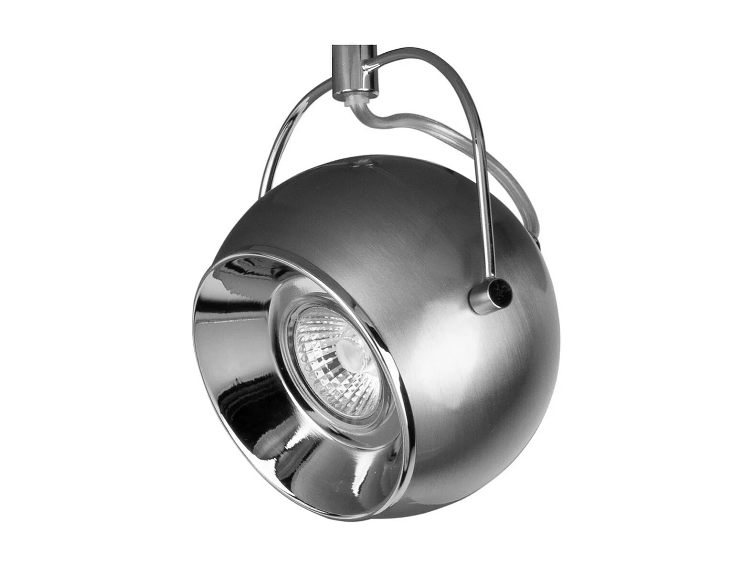 Plafonnier Strasburgo, Gris, 12x29x22 cm, EPIKASA