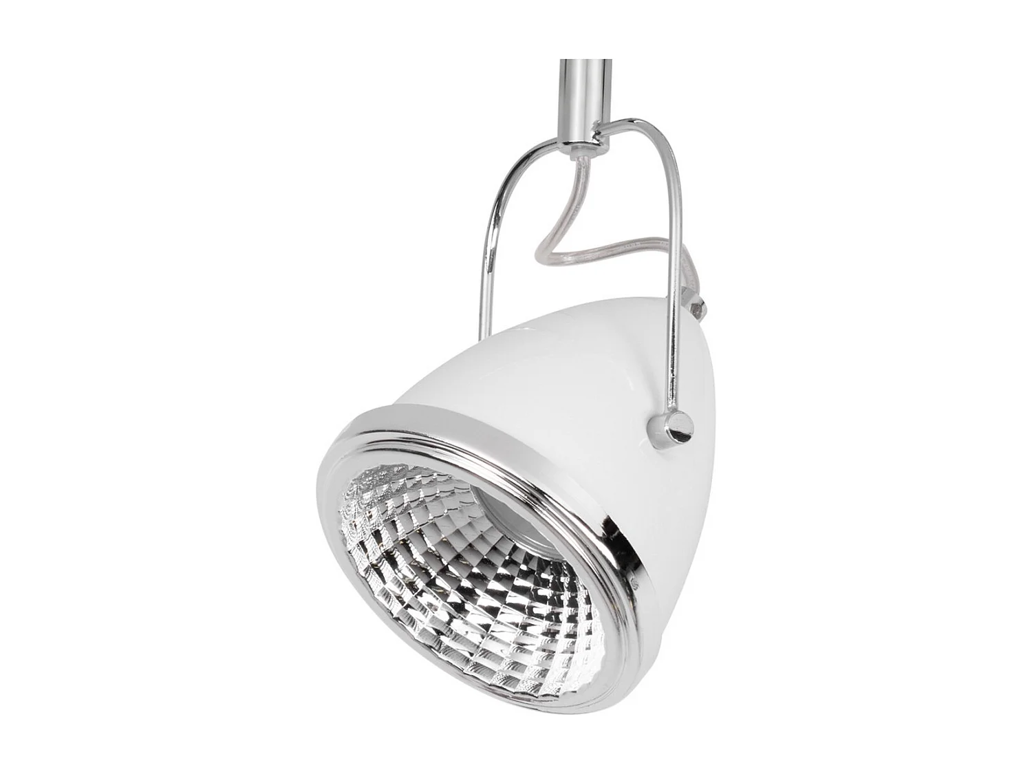 Plafonnier Lesse, Blanc, 76x13x26 cm, EPIKASA