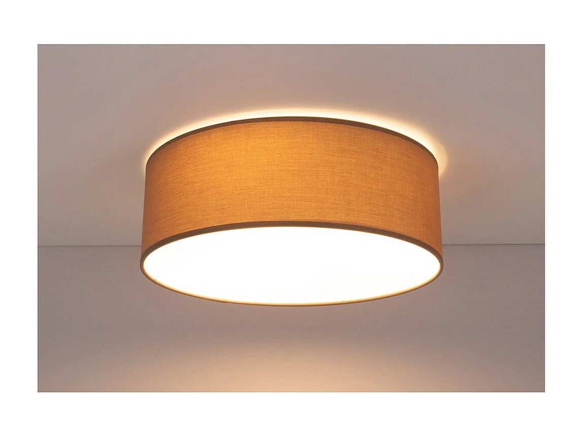 Plafondlamp Domml, Bruin, 28x28x13 cm, EPIKASA